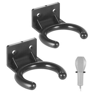 2pcs Wall Mount Mic Holder Plastik Hanger Microphone Mount Holder Hook Clamp Wall Mic Wall Mount Holder Hook Clamp