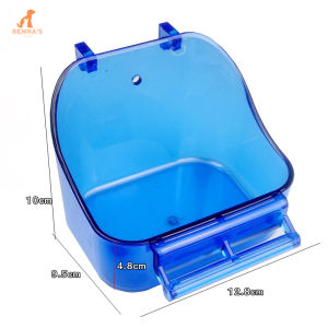 Rennas Bird hanging bathtub Cage Bathroom Parrot Cage Pet Cage Bird Accessories Pet Bathtub