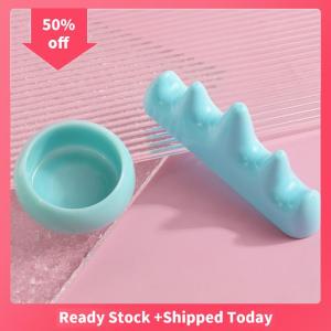 🔥🔥🔥sjqgqx Nail Art Brush Cleaner Plastic Holder UV Acrylic Gel Pen Pot Cleanser Cup Washing Cup Nail Brush Holder Professional Nail Tools