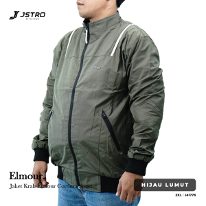 Jstro Jaket Motor Pria Cordura Sport Hijau Lumut 6