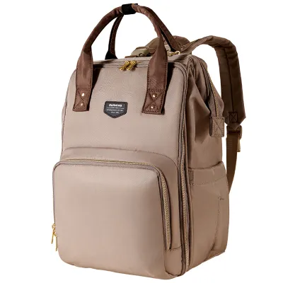 Sunveno Stylish Diaper Bag Mommy Backpack Multifunction Travel BackPack Maternity Baby Changing Bags Large Capacity Waterproof