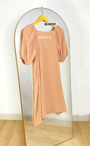 MASAYU MIDI DRESS CRINCKLE