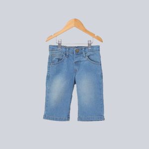 DECKS KIDS JEANS PENDEK ANAK JEANS PENDEK 3/4 DIBAWAH LUTUT BLUE SKY 7 S/D 12 TAHUN