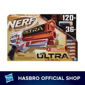 Nerf Ultra Two Motorized Blaster Toy Action Toy with Fast-Back Reloading Includes 6 Nerf Ultra Darts Toys for Boys Age 8+ Outdoor Games Gift Idea for Kids Compatible Only with Nerf Ultra Darts (36m)