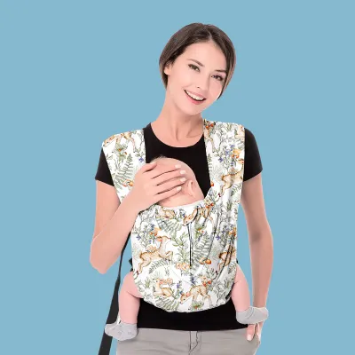 Einmilk Ergonomic Baby Carrier Ice Silk Baby Sling Comfortable Newborn Carrier Shoulder Foldable