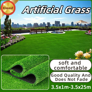[5-year warranty] 3.5*1m - 3.5*25m high quality artificial turf green carpet 30MM fake turf grass mat