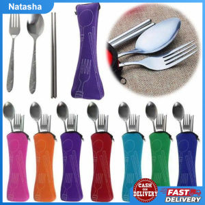 New Travel Packaging Tableware Bag Without Dinnerware Portable Cutlery Bags Picnic Fork Spoon Tableware Case Home Kitchen