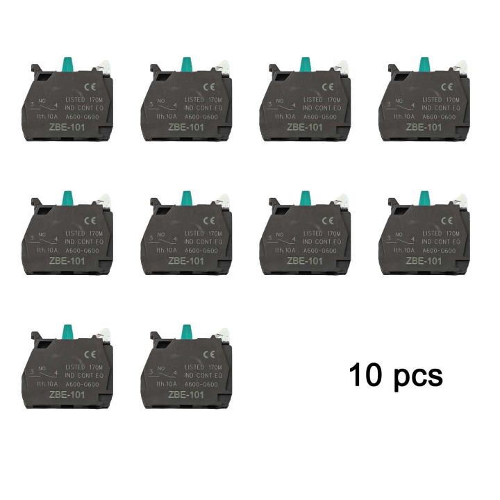 10 Stuks ZBE-101 / ZBE-102 Schroefklem Terminals – Zilverlegering, 30x29mm, Voor Industrie & Elektronica