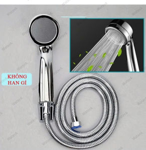[Q.Tân Bình] Vòi sen tắm- bộ vòi sen tắm xi bóng tăng áp.