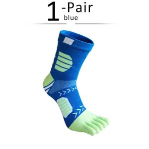 1/5 Pairs Sport Toe Socks Compression Cotton Sweat-Absorbing Deodorant Bike Marathon Fitness Outdoor Basketball 5 Finger Socks2026