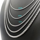 [HCM]Dây Chuyền Inox Nam Cá Tính Không Đen Dày 2mm