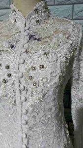 atasan kebaya akad nikah kebaya brukat exclusive kebaya putih kebaya modern kebaya brukat semata kaki