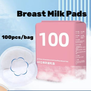 100pcs Nursing Breast Pads cotton Maternal Breastpads Thin&Light Anti-leak Water-proof Milk Pad