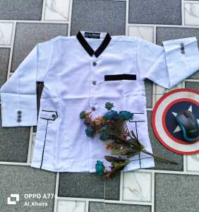 BAJU ATASAN KOKO JASKO ANAK USIA 4-18 TAHUN BAJU MUSLIM ANAK LAKI-LAKI BAHAN KATUN