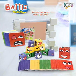 [KST] Mainan Dadu Ekspresi Interaktif Multipemain Tebak Ekspresi Wajah Dadu Tebak Bersama Teman