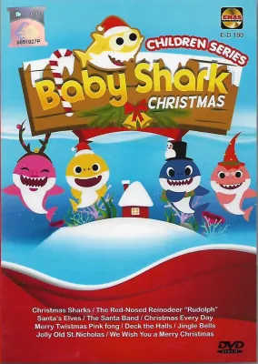 Baby Shark Christmas Children Songs DVD Nursery Rhymes