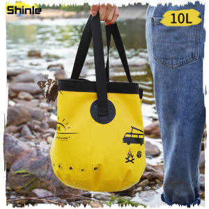 Folding Bucket 10L/20L Portable Collapsible Multifunctional Folding Outdoor Camping Bucket Basin High capacity