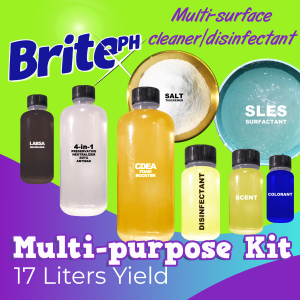 BritePH Multi-purpose Cleaner DIY Kit/Multi-surface Cleaner and Disinfectant