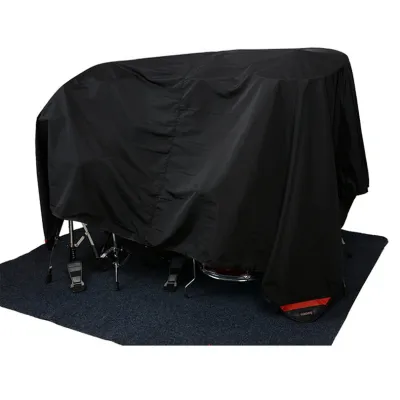 Dust Prevention Oxford Fabric Water Resistant Black Drum Set Dust Cover for Electric Drum Kit Sun Protection