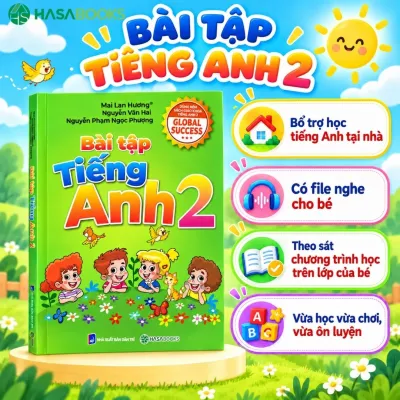 Sách - Bài Tập Tiếng Anh Lớp 2 theo Chương Trình Global Success bổ trợ - NXB Dân Trí - Mai Lan Hương