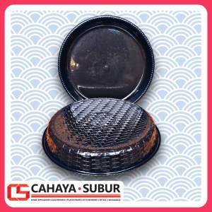 Wadah Tampah Plastik Mini LUNAR Vodelia 30cm Harga Satuan Nampan Bulat Serbaguna Food Safe Premium