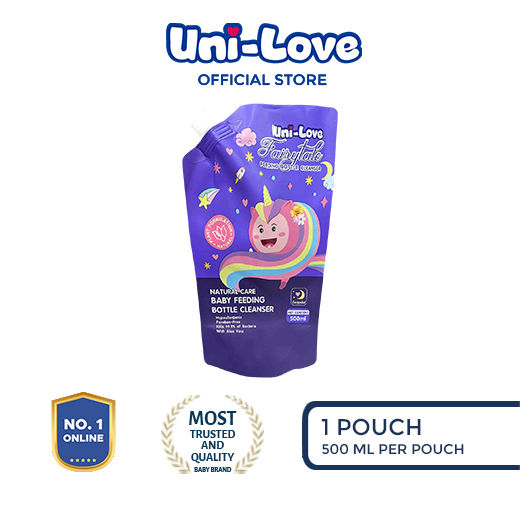 Unilove Bottle Cleanser 500 ml Pouch (Buy 1 Take 1)