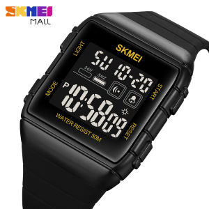 SKMEI 1960 Phụ Nữ Hai Thời Gian Đồng hồ thể thao Báo Động Chrono Đếm Ngược 50M Không Thấm Nước