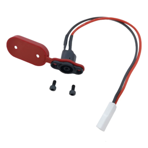 Charging Hole Cover with Cable Charging Port Waterproofs Cover for M365/PRO2 Scooter Accessories