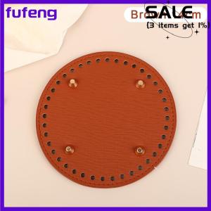 fufeng 14 19cm Da Túi đáy với lỗ túi cơ sở DIY handmade vòng Túi đáy túi phụ kiện