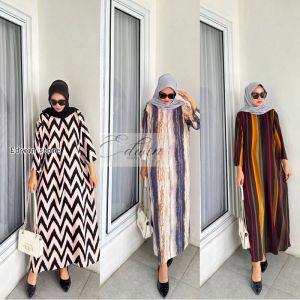 Daster Gamis Rayon Kekinian Lengan Tangan 3/4 Panjang Semata Kaki Busui Jumbo LD 120 Murah