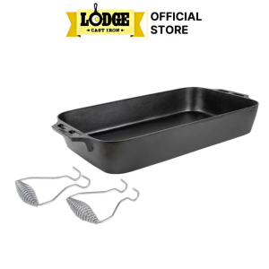 [Trả góp 0%] Lodge - Khay gang Fish Pan - 8.5L