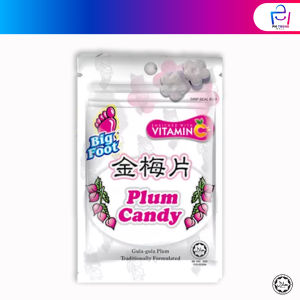 Big Foot Plum Candy Gula-gula Plum 金梅片18g