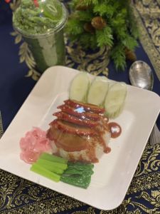 โมเดลข้าวหน้าเป็ด ข้าวหน้าเป็ดปลอม โมเดลอาหาร อาหารปลอม โมเดลอาหารไทย