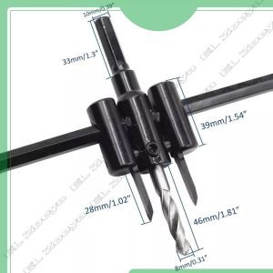 Diskon!! Circle Hole saw Cutter 30 - 120mm