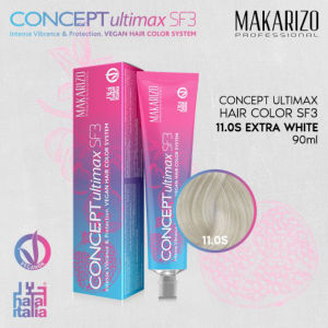 Makarizo Professional Concept Ultimax Hair Color SF3 11.OS Extra White 90 mL