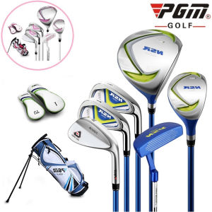 PGM NSR Series Junior beginner Left Right handed golf set club with stand bracket bag for Age 3-12 boy girl 95-155 cm Kids JRTG006