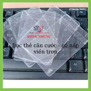[SÉT] COMBO 2 BAO BỌC THẺ CĂN CƯỚC THẺ ATM BẰNG LÁI XE CÁC LOẠI THẺ PET - LOẠI CÓ NẮP TRONG SUỐT