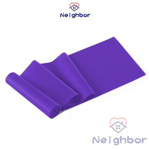 1.5M Yoga Rubber Stretch Fitness Band Stretch Band Yoga High Elastic Pilates Slim Fitness Resistant Gym Physical Therapy Stre