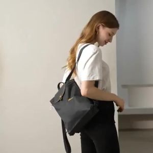 100% original longchamp  bag L1699 backpack 70th anniversary edition embroidery folding school bag long champ bags Student backpack
