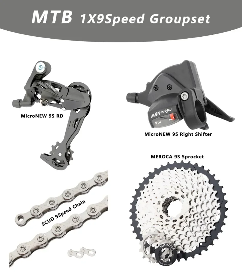 1x9 sales mtb groupset