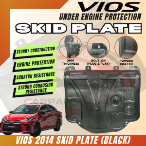 CPO SKID PLATE COVER VIOS 2014 BLACK (12431)