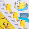 Funny Duck Climbing Stairs Track Toy with Light and Music Toy for Kids Electronic Yellow Duck Toy. 