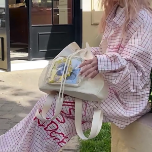 Itabag Pin Display Backpacks with InsertLovely Aesthetic Backpacks for Anime Cosplay School Itabag Backpacks Daypack