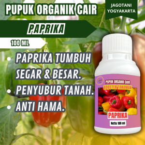 Pupuk Paprika Organik Bantu Percepat Masa Tumbuh Pelebat Paprika Berkualitas By Jagotani Yogyakarta