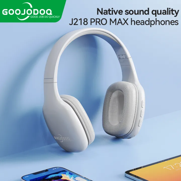 GOOJODOQ Wireless Bluetooth Headphone Gaming Headphones Sports