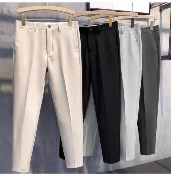 INSPI Trouser Pants for Men with Pockets & Drawstring for Men in Dark-anthinhphatland.vn