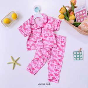 SmartBuys Philippines Miwoo Cute Kids Pajama Set Soft & Comfy Sleepwear Adorable Prints Perfect for Kids Sizes 80-130!