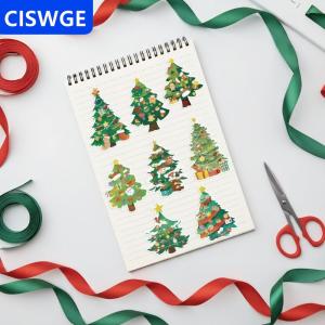 [COD] CISWGE AUTOPARTS 12 24 miếng dán câu đố đồ chơi Miếng dán làm mặt cây giáng sinh miếng dán văn phòng phẩm chống thấm nước Thủ công mỹ nghệ tự làm