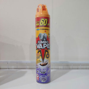 Bình Xịt Muỗi Côn Trùng Jumbo Vape 600ml – Diệt Gọn 7 Loại Côn Trùng Tiện Dụng Cho Gia Đình