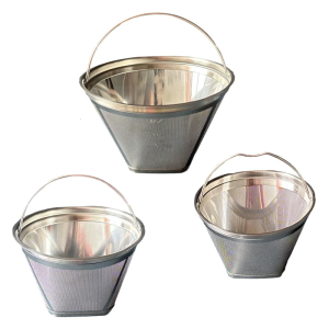 Commercial Grade Stainless Steel Coffee Cone Fine Mesh For French Press Espresso Machines Easy Maintenance Tool